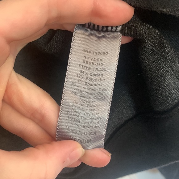 Project Social T black twist front pullover - Picture 4 of 5